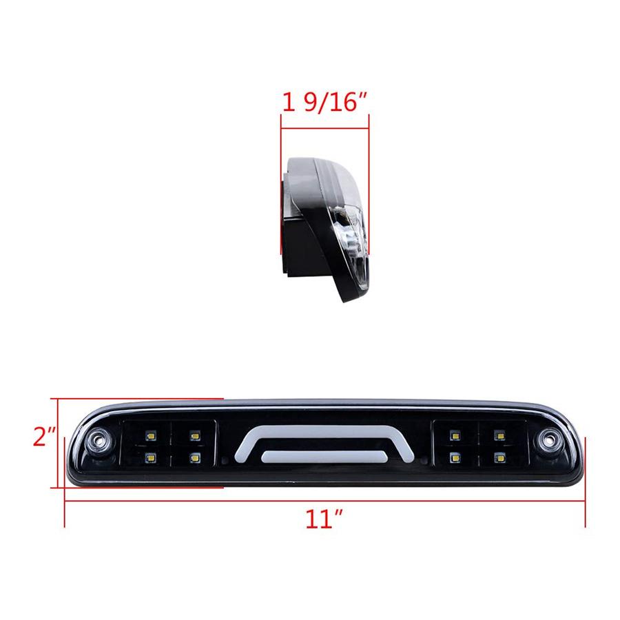 3rd Third Brake Light For 2001-2005 Ford Explorer Sport Trac For 1999-2009 Ford F-250