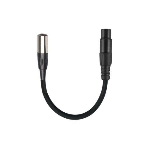 dyhngnfc Mini XLR Male to XLR Female Speaker/Mixer/Microphone Cable, Audio Extension Cable, XLR Canon Female to Mini XLR Canon Male Converter Cable (1