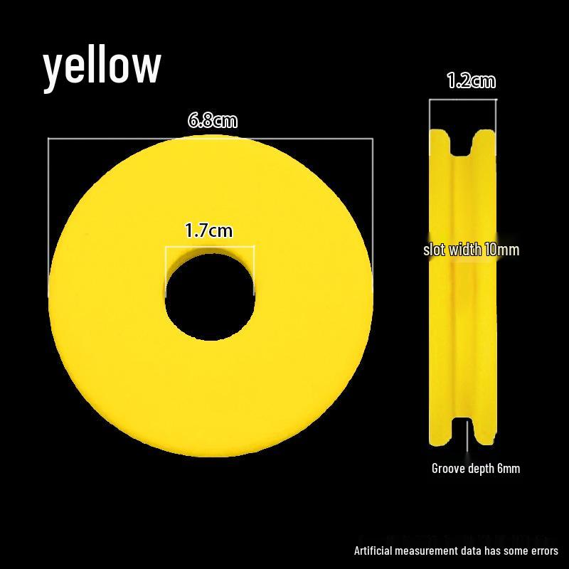 Pan Laoban EVA Foam Fishing Spool 6cm with Hole - Durable Gear Accessory