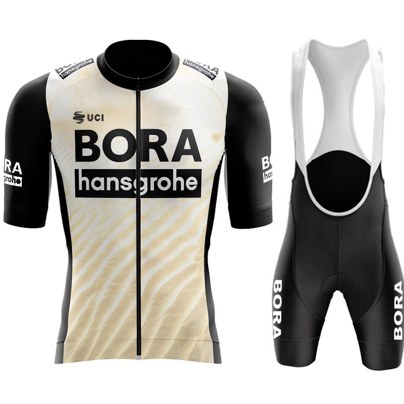 2026 Sommer Atmungsaktives Radsportanzug Set Sportbekleidung Trikot Mann Pro Team Ausrüstung Trägerhose Sommerkleidung Tricuta Herren Outfit Bluse Gel-Shorts Set Mtb