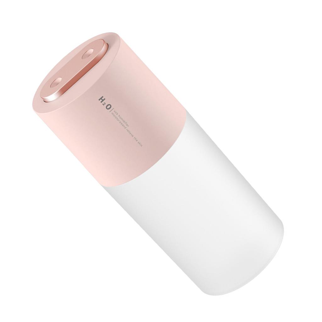 Double Spray Humidifier Large Fog Volume USB Portable Desktop Humidifier for Car