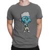 Cute T Shirt Men's  Pure Cotton Casual T-Shirts Crew Neck T-The Amazing World of Gumball Tee Shirt Short Sleeve Clothes Gift