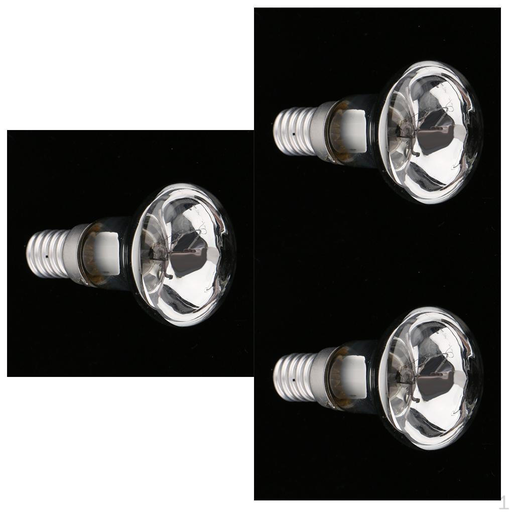 3x Durable 25W R39 Reflective Lamp Bulb Small Screw SES E14