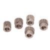48DP Pinion Motor Gear 15T 16T 17T 18T 19T Stable Operation 7075 Aluminium Alloy for 1/10 RC Model 5mm Shaft
