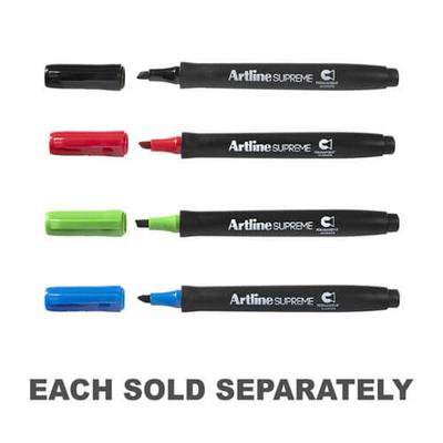 Artline Supreme 2,5 mm Keilspitze Marker 12 Stück