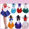 Vestido Estilo Sailor Moon Deslumbrante Com Acabamento Exquisito Para Cosplay de Halloween