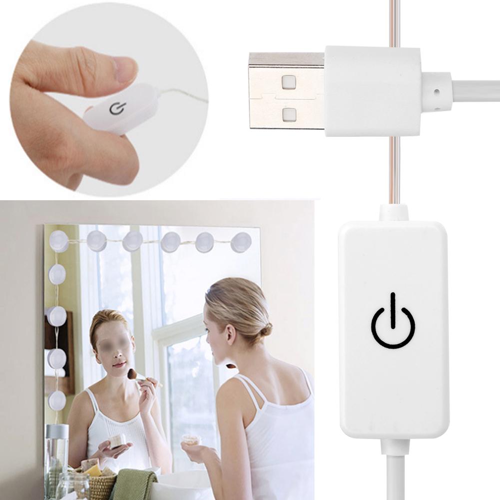 

10Pcs/Set USB 3 Color LED Light Bulb for Makeup Beauty Tabletop Vanity Mirror