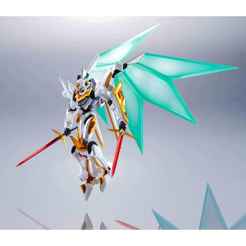TAMASHII NATIONS METAL ROBOT SPIRITS Code Geass SIDE KMF Lancelot Albion, Approximately 145mm, ABS & PVC & Die-cast Painted Action Figure