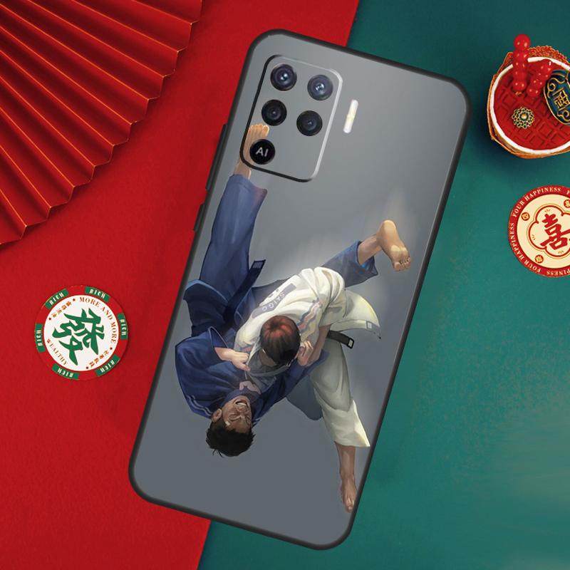 Judo jiu jitsu BJJ Brazilian Case For Oppo A76 A16 A96 A17 A60 A40 A80 A98 A58 A78 A18 A38 A57 A74 A54 A94 A15 A5 A6 Pro