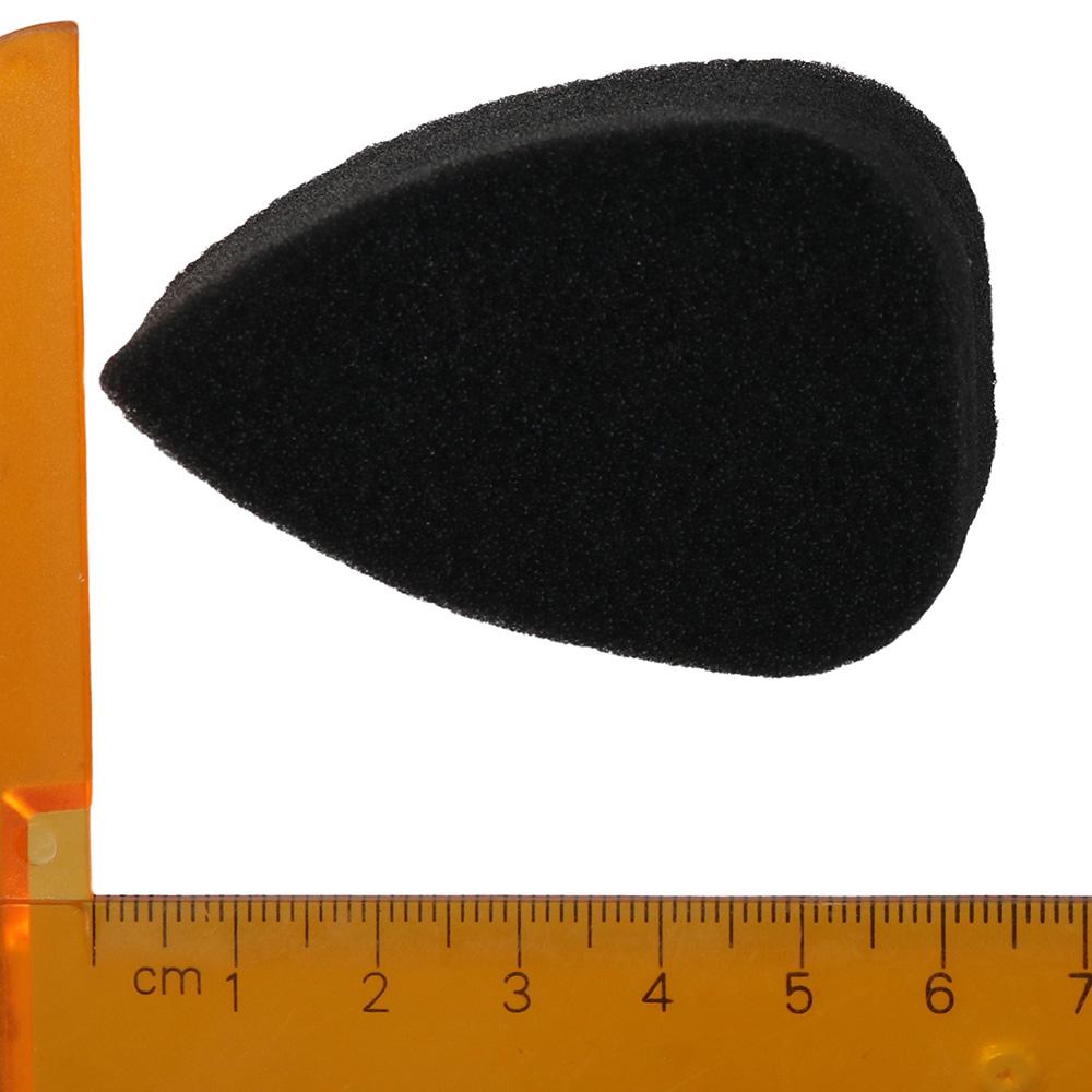 10pcs Teardrop Professional Paint Sponges Black Makeup Painting Sponges  Art Crafts