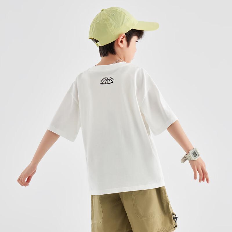 Boys' Summer Cartoon Print Cool Cotton T-Shirt
