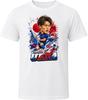 Ayase Ueda Japan Soccer Caricature 2026 World Cup T Shirt