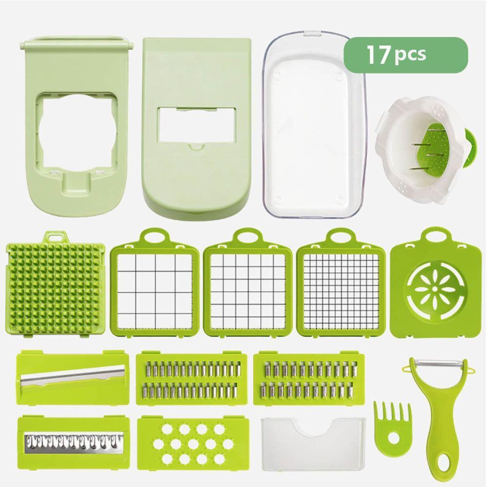 With Basket Chopper Vegetable Slicer Time Saver Vegetable Cutter Vegetable Chopper  Kitchen Item