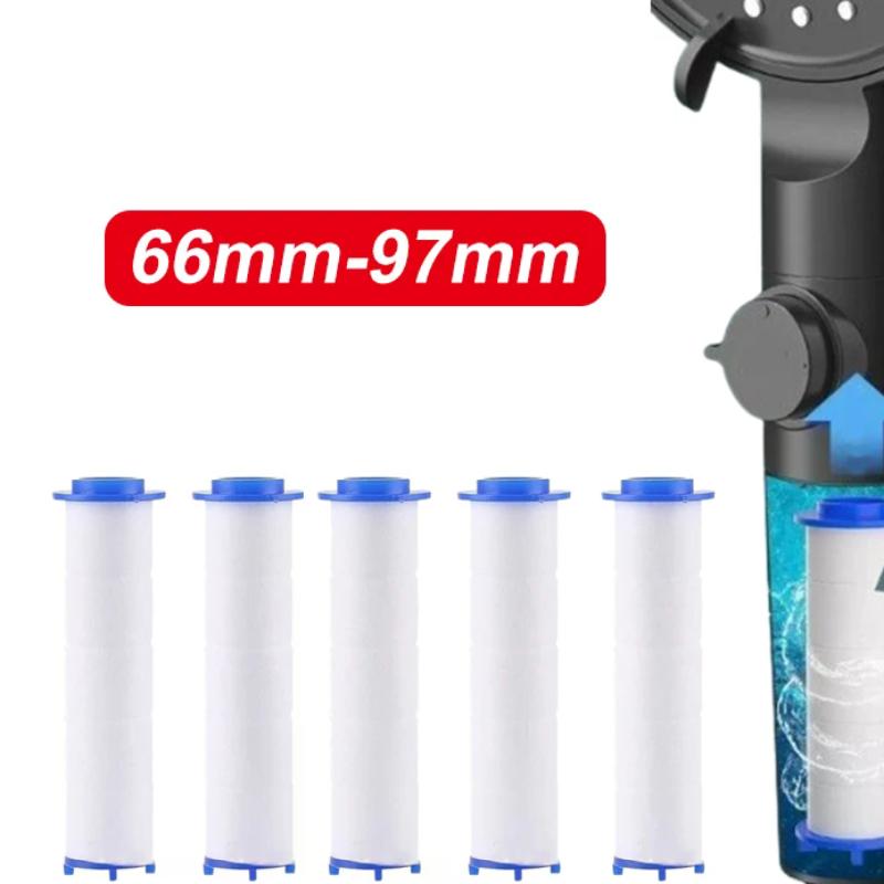 10Pcs/lot Shower Head Replacement PP Cotton Filter Water Purification Bathroom Accessories For Universal Shower Water Cleaning
