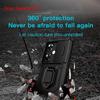 KEYSION Shockproof Case for OnePlus Nord CE 3 Lite 5G Slide Camera Lens Protection Ring Stand Phone Cover for for Nord CE 3 5G