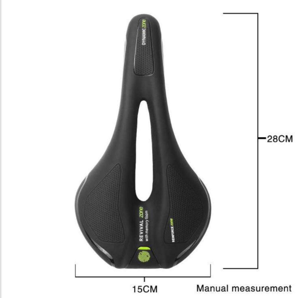 

Mountain bike thickened hollow shock cushion saddle mountain bike seat cushion big butt saddle soft comfortable seat One size