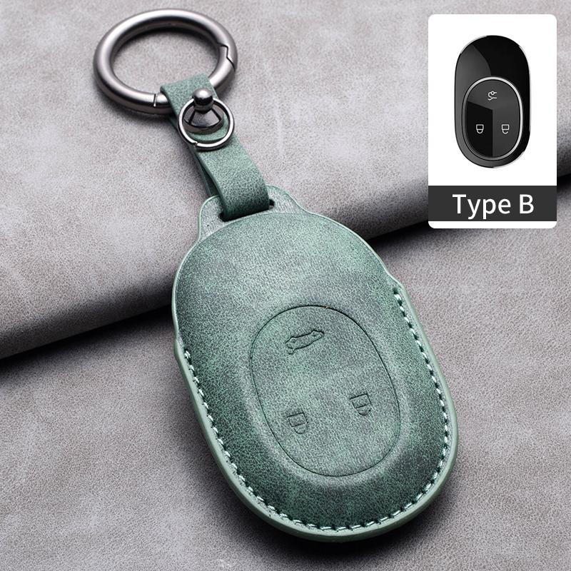 For NIO ALL Series Multi-styles Car Smart Key Case Cover Key Pack Remote Protection Sleeve Buckle/Rope Auto Special Accessories