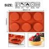 Silicone Muffin Top Pan 12-Cavity Tool Gadget Chocolate Candy Molds For Home Kitchen Baking Candy Brownie Pudding Cookie Muffin