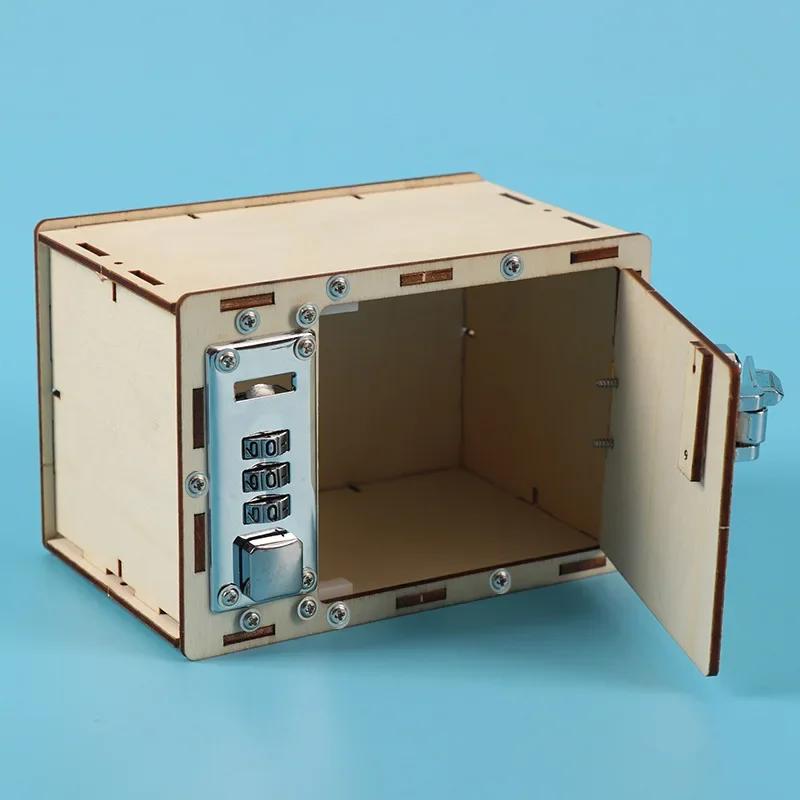 Diy Toy Mechanical Password Safe Making Invention Primary School Students Handmade Diy Invention Materials