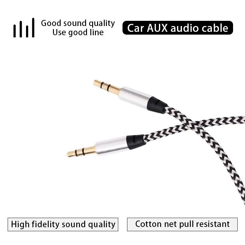 Aux Cable 1M Jack 3.5mm Audio Cable 3.5mm Speaker Cable Male To Male Car Aux Cord for JBL Headphone Iphone Samsung AUX Cord