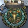 Underwater Treasures Window Round Area Rug Under Office Chairs Bedroom Living Room Home Decor