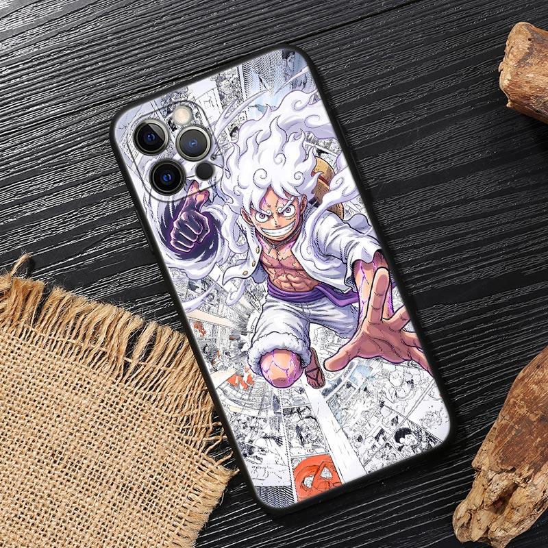 Ones Pieces Comic Funda For Iphone 17 Case For iPhone 16 15 11 12 13 Mini 17 Pro Max 16 Plus 17E 16E Air Silicon Case Soft Cover