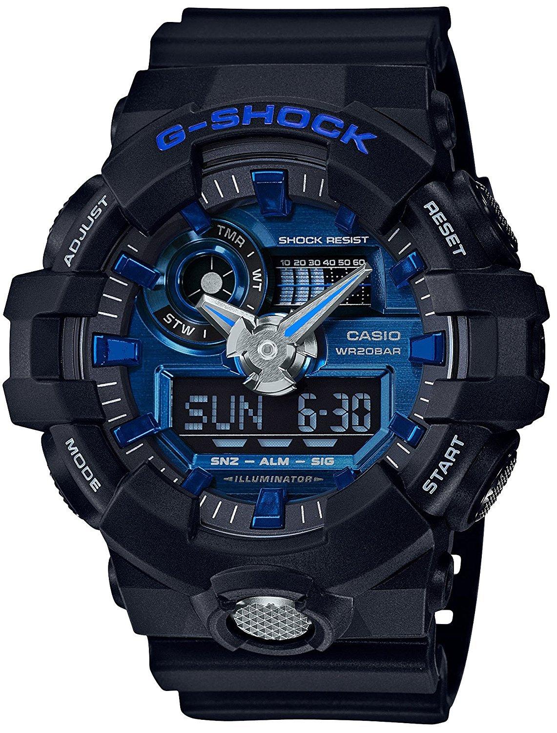

[Casio] Часы G-Shock [Оригинальный отечественный продукт] GA-710-1A2JF Мужские черные