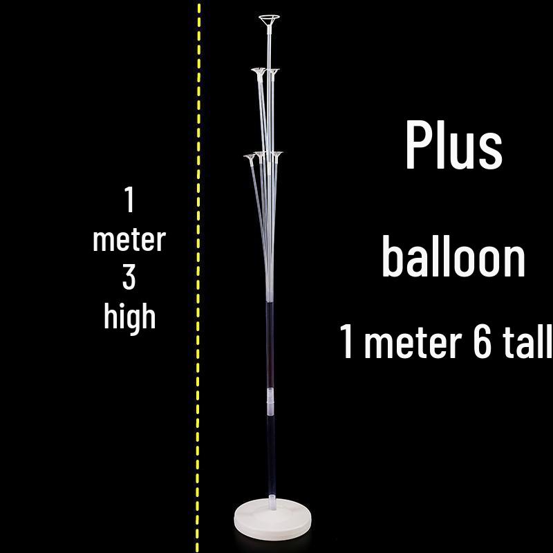 Transparent Balloon Stand for Birthday Party Decorations