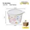 Food-Grade Transparent Glass Jar with Lid for Kimchi, Pickled Vegetables, Grains, Fruits, and Vegetables