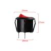 5pcs Fashion Plastic Boat Rocker Car Boat Push Button Toggle Switch 2PIN ON/OFF