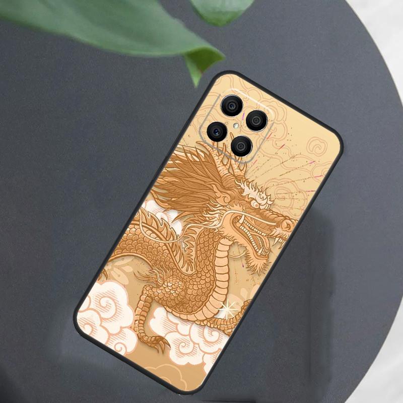 Chinese Dragon For Honor Magic 8 7 6 Pro Case For Honor Win RT X9d X9c X9b X9a X8c X8b 50 70 90 200 400 Lite