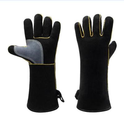 Chef Qi Heat Resistant Cowhide BBQ & Welding Gloves