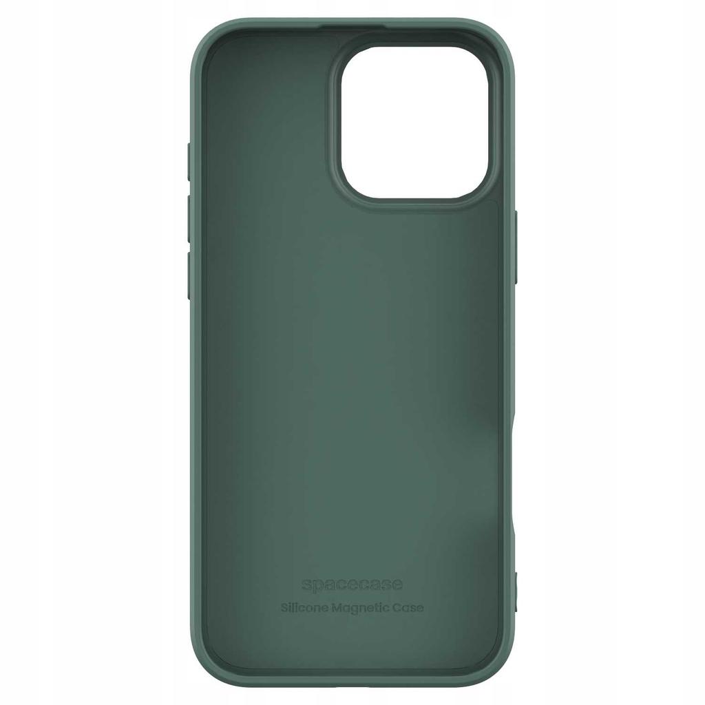 Sc Silicone Magnetic Case Iphone 16 Pro Max Green