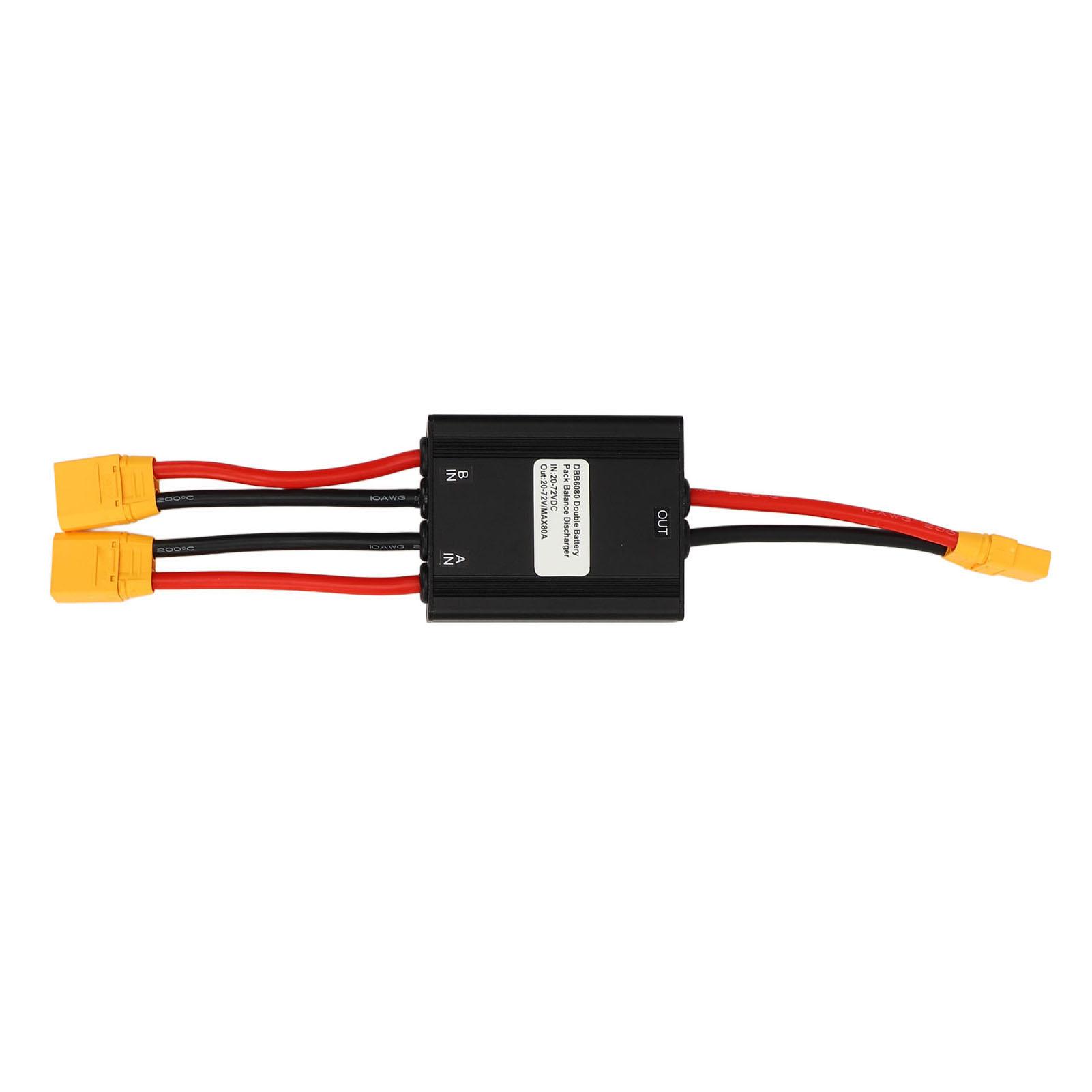 Elektrische Fiets Dubbele Batterij Ontlading Converter 20V naar 72V Dubbele Batterij Parallel Module Adapter voor Vervanging