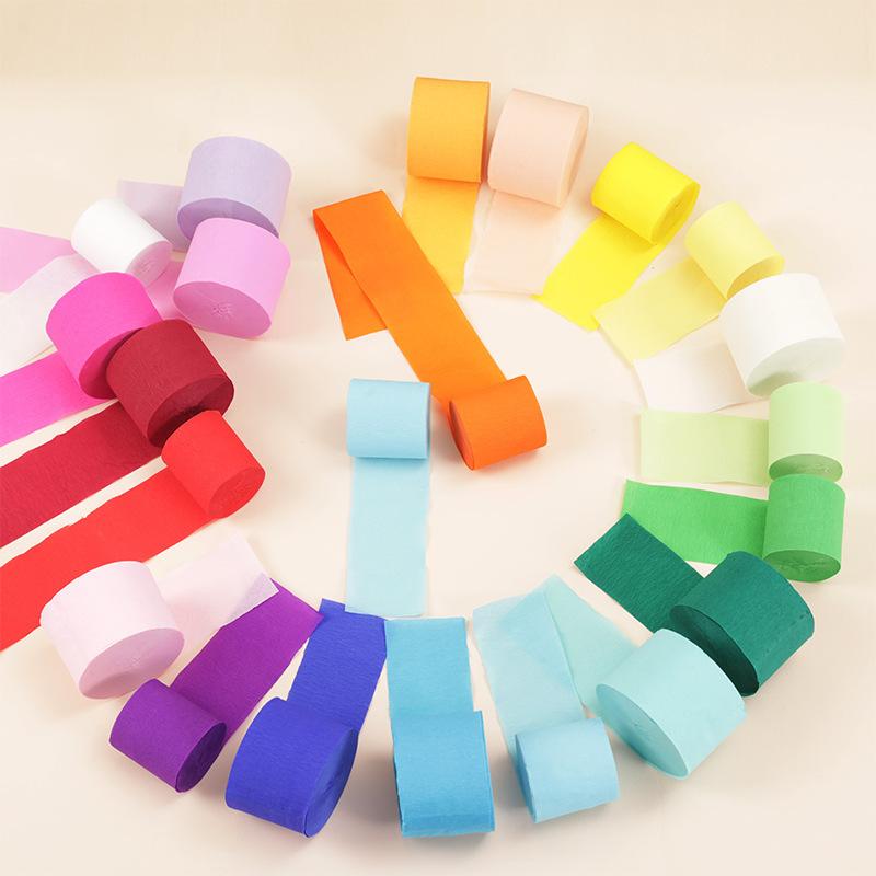 DIY Rainbow Paper Chain Garland Craft Paper Strip with Double Sided Tape Decor Supplies for Home Classroom Birthday Holiday 5