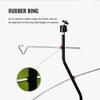 Folding Tent Light Poles Camping Weatherproofed Lamp Stand Travels Stable for Outdoor Use
