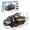 Tech Swat Team Thunder Heavy Armed Carrier Assembles Model Boy Patchwork Building Block Toy