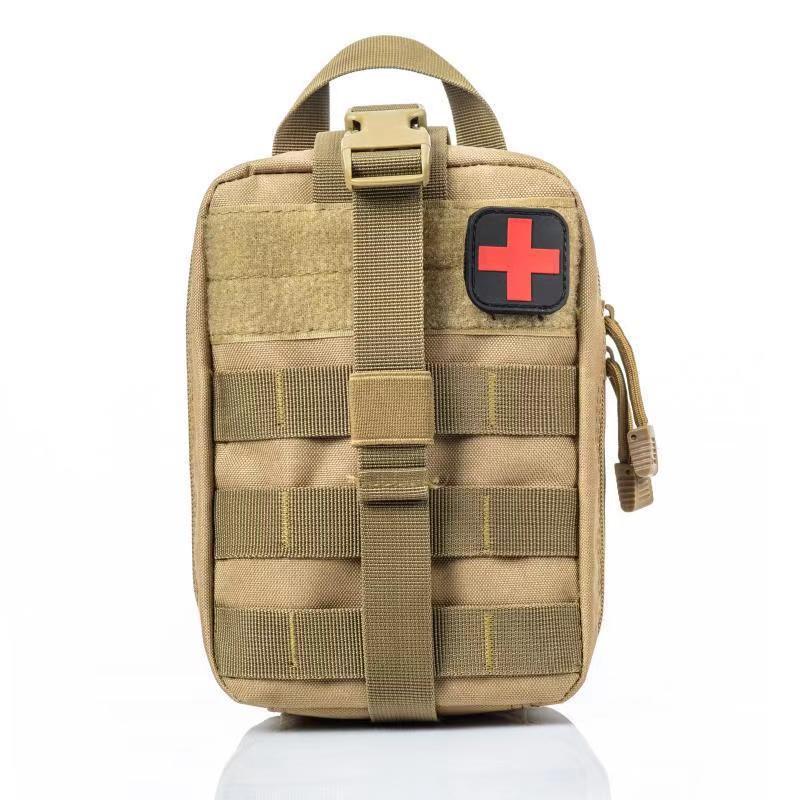 800D Tactical Medical Pouch & Waist Pack: Multifunctional MOLLE Rescue Bag for Outdoor Climbing