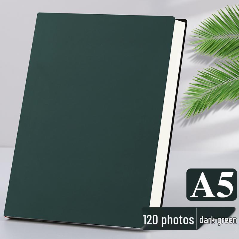 A5 Thickened Notebook - Simple, Retro Design for Students and Business Meetings