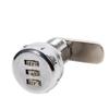 3 Digit   Combination Cam Cabinet Silver Zinc Alloy Convenient Password Security  D Lock #1
