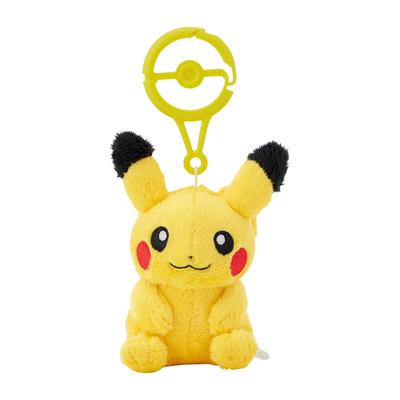 Center Original Mascot Pikachu with Carabiner