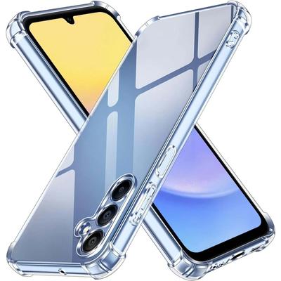 A05 A05S A15 A25 A35 Skal Kristallklart Airbag Stötsäkert Mjukt Silikon Telefonskal För Samsung Galaxy A05 A05S A15 A25 A35 5G TPU Baksida Skal