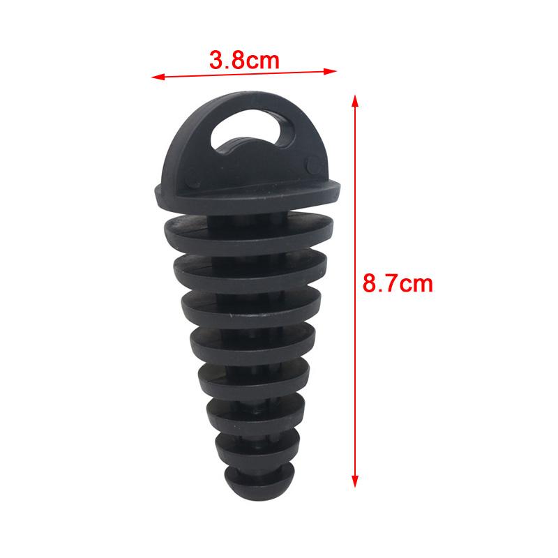 1 Pcs Motorcycle Exhaust Pipe Plug Muffler Wash Plug Pipe Protector Motocross Tailpipe Plug Move Blow-Down Silencer PVC