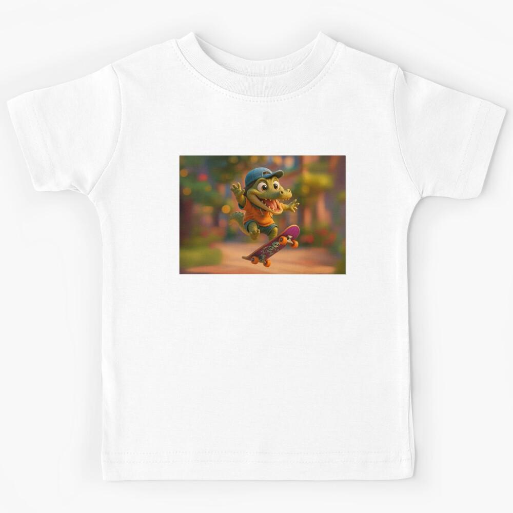 Skater Crocodylomorph Kids T-Shirt 110
