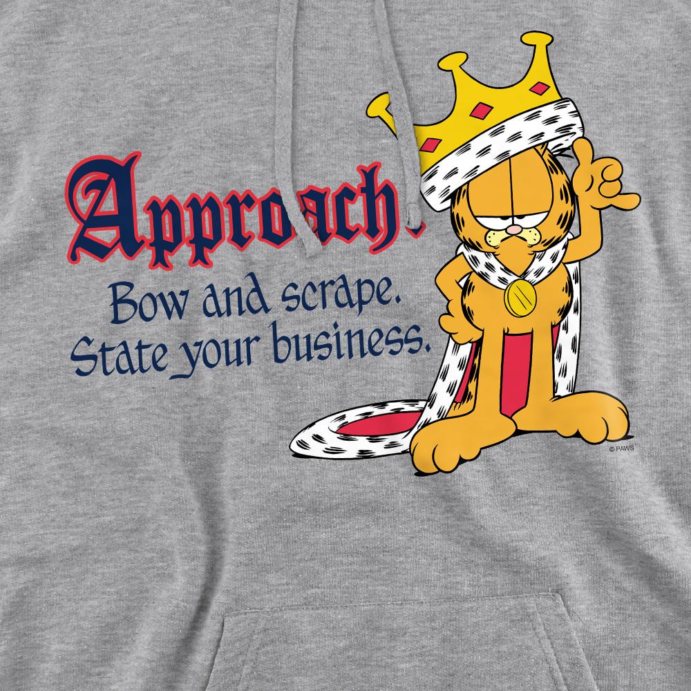 Garfield Mens State Your Business Hoodie