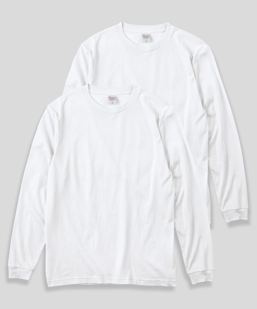 Peulinteuseuta [2Pack] 17-Count Basic Plain Layered Long Sleeve T-Shirt_Standard Length (Ribbed Sleeves)