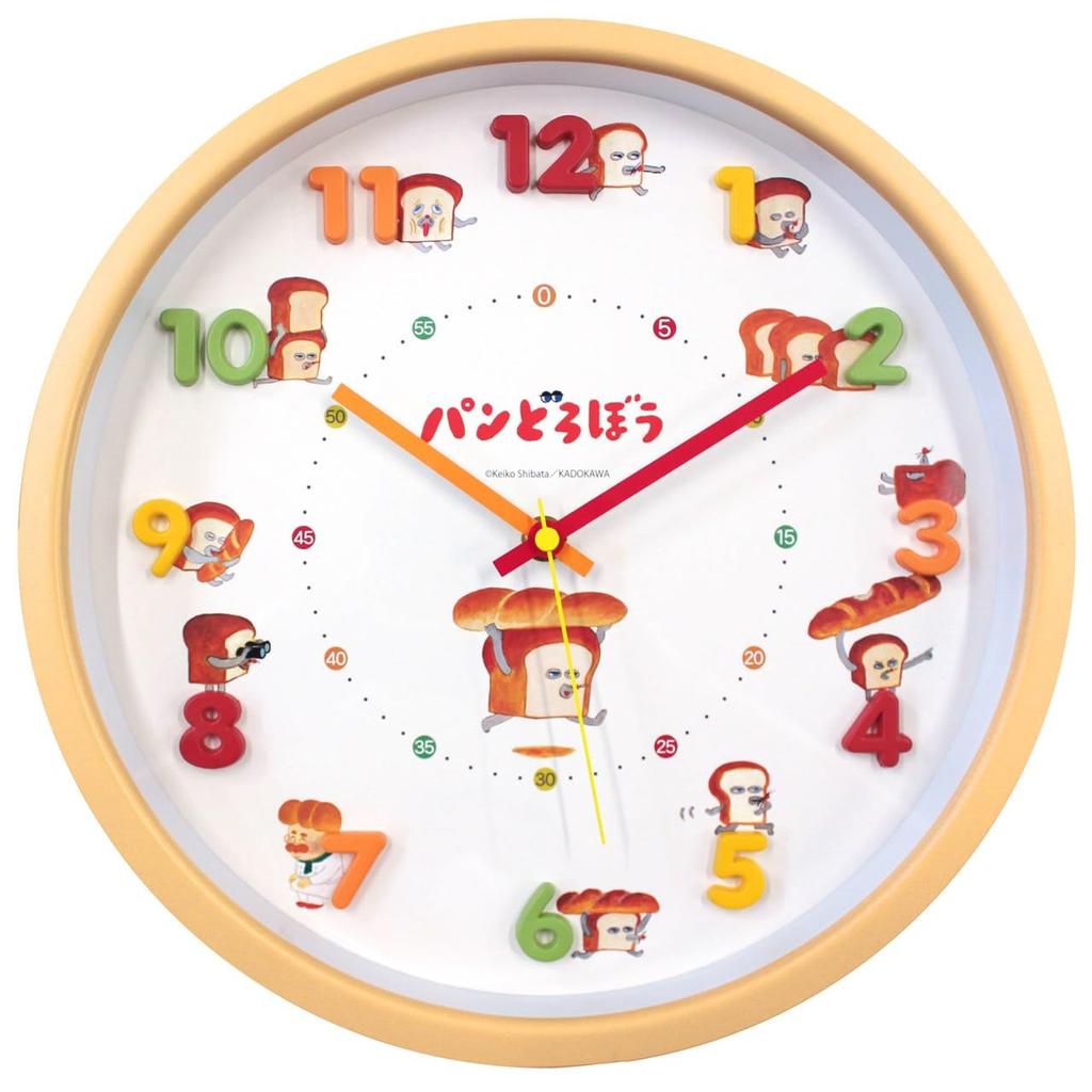 Tees Factory Bread Thief Icon Wall Clock