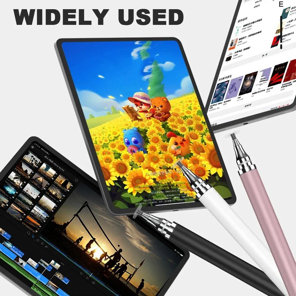 Tablet Pen Drawing Screen Touch Pen 2 in 1 Stylus Pen for IPhone IPad Tablet Capacitive Touch Pencil for Samsung Android Phone