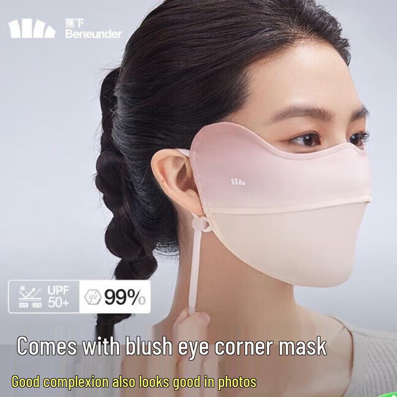 Jiaoxia Women s Cooling Gradient Sun Protection Mask