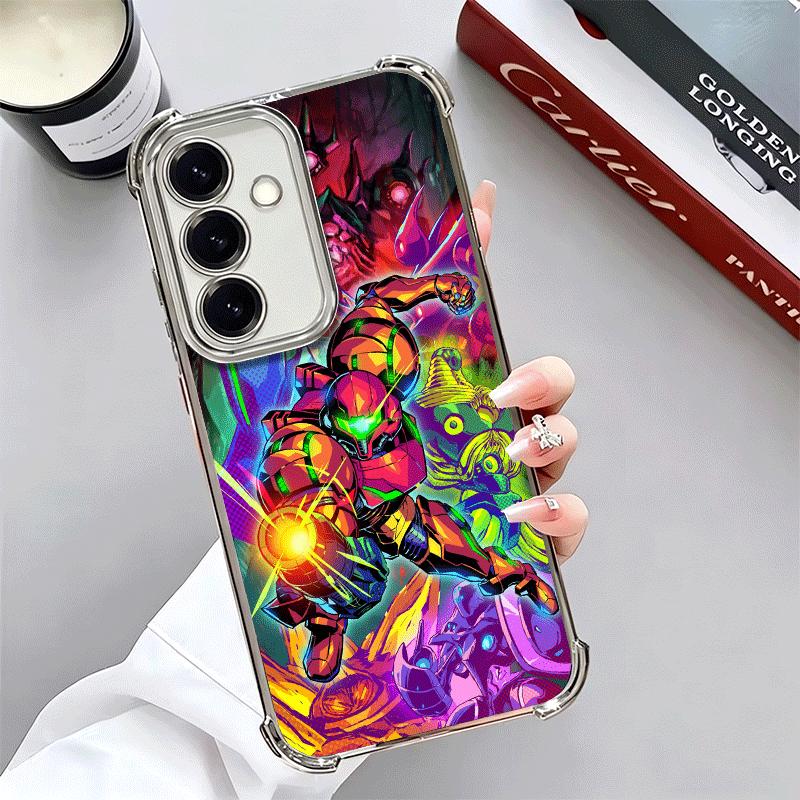 M-Metroids Soft Phone Case For Samsung A17 A27 A07 A37 A57 A16 A56 A15 A55 A14 A54 A13 A53 A26 A36 A25 A35 A24 A34 A23 A33